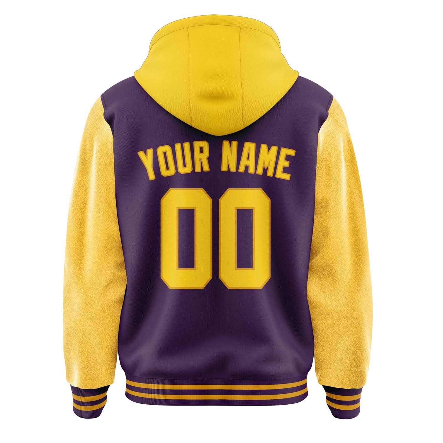 Custom Purple Gold Jacket