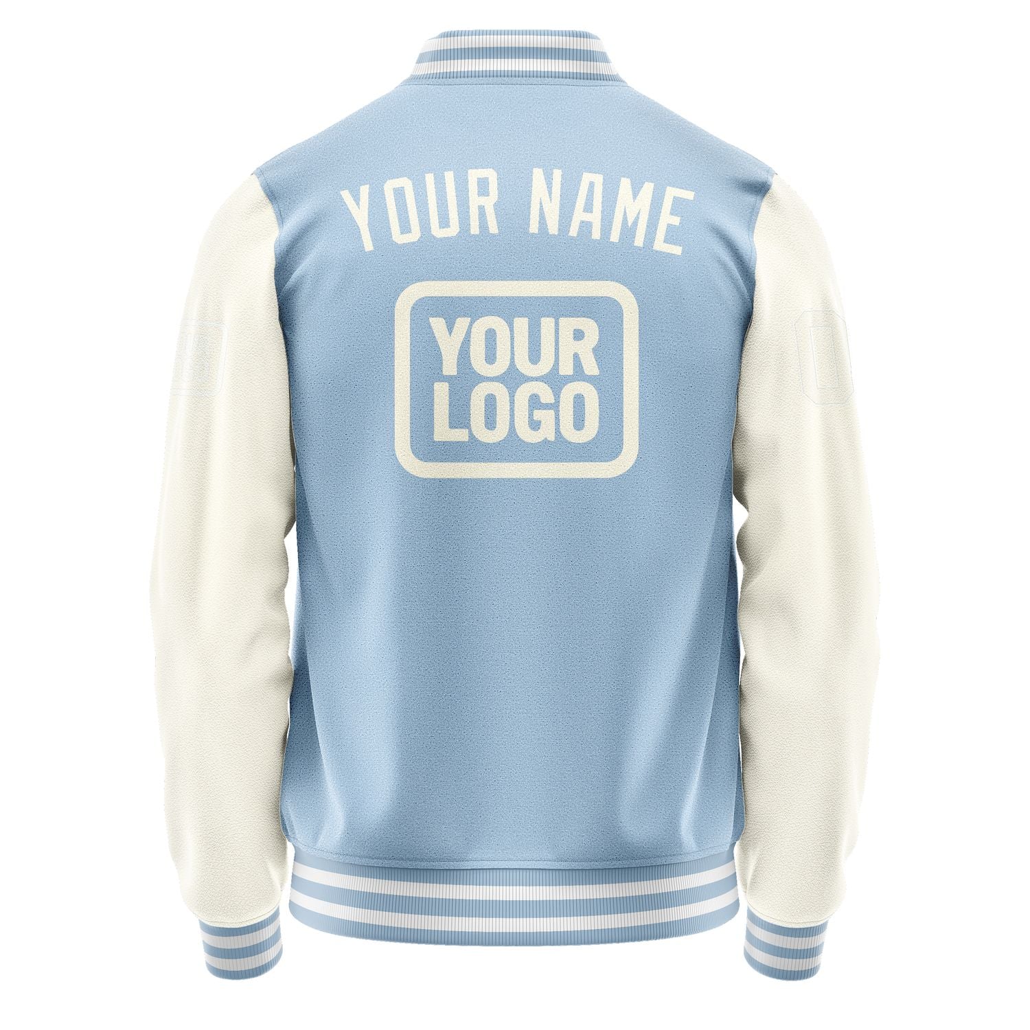 Custom Light Blue Cream Jacket JA080803081818030318
