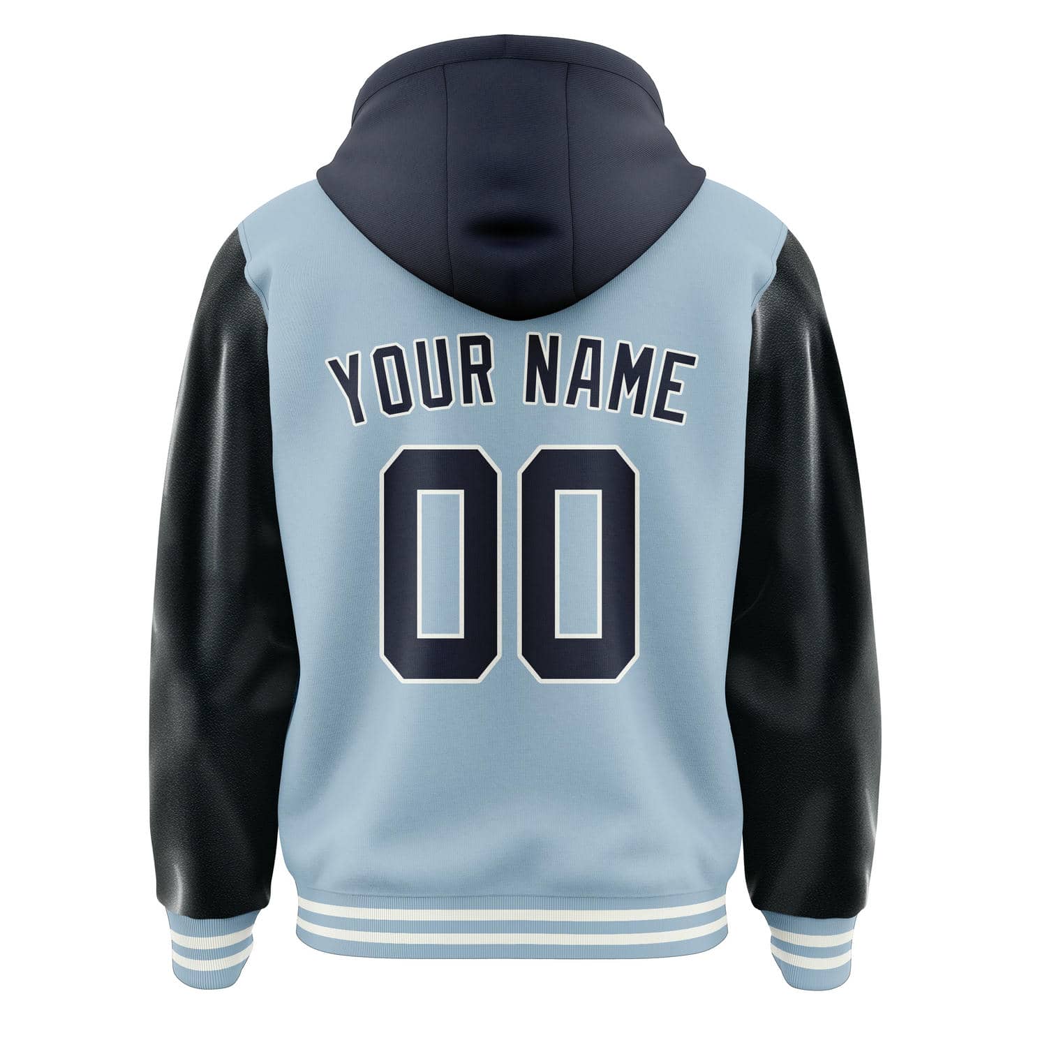 Custom Light Blue Navy Jacket