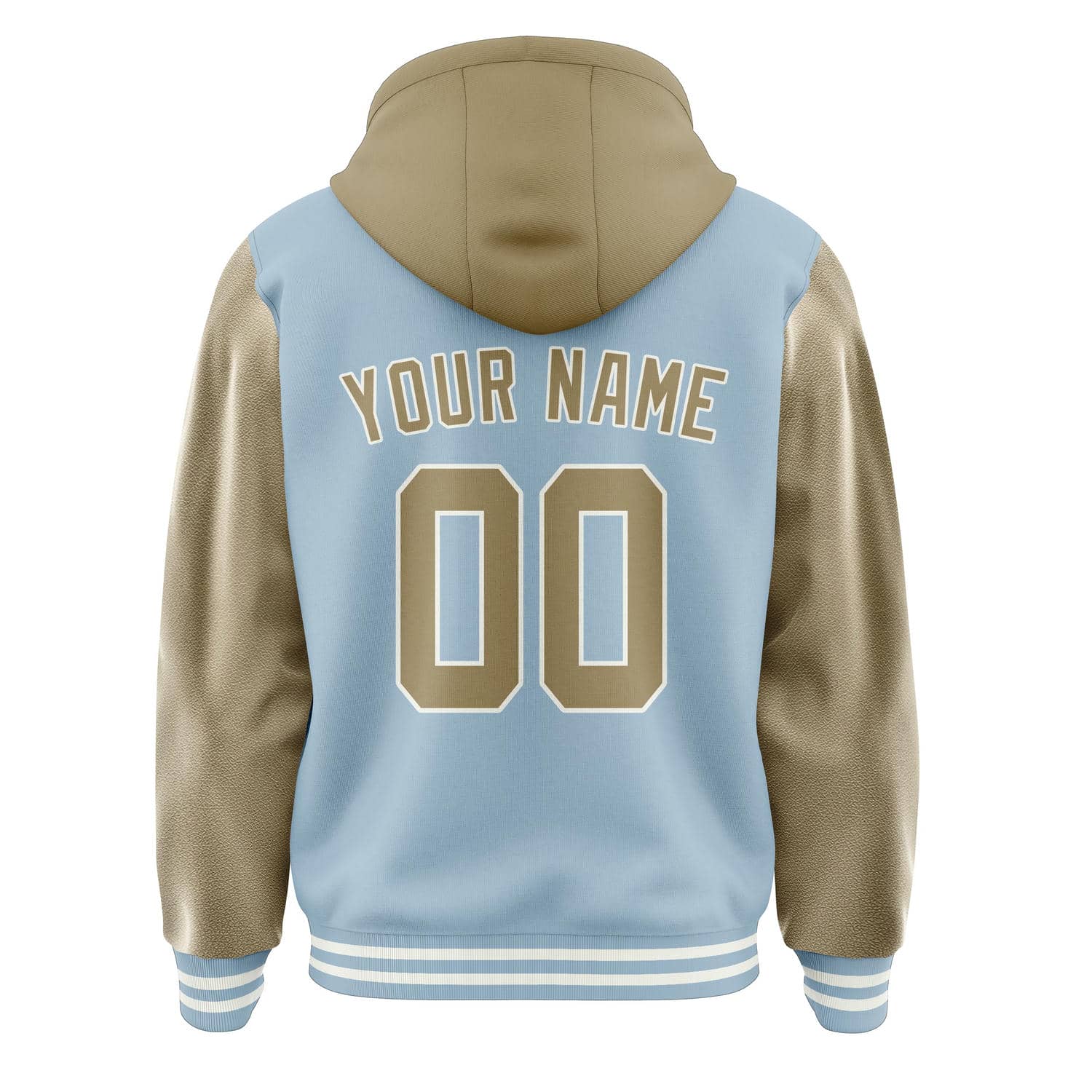 Custom Light Blue Light Khaki Jacket