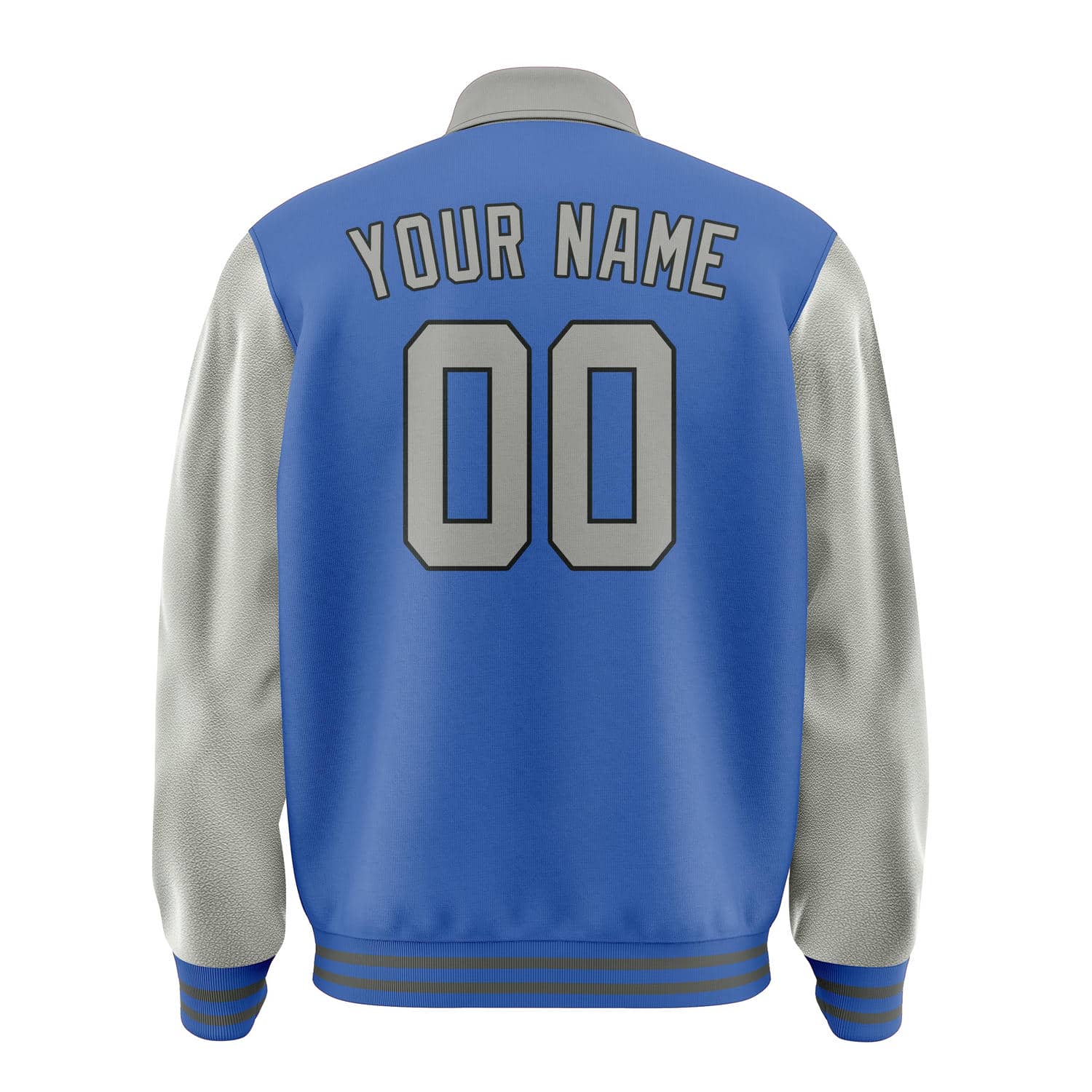 Custom Sky Blue Gray Jacket