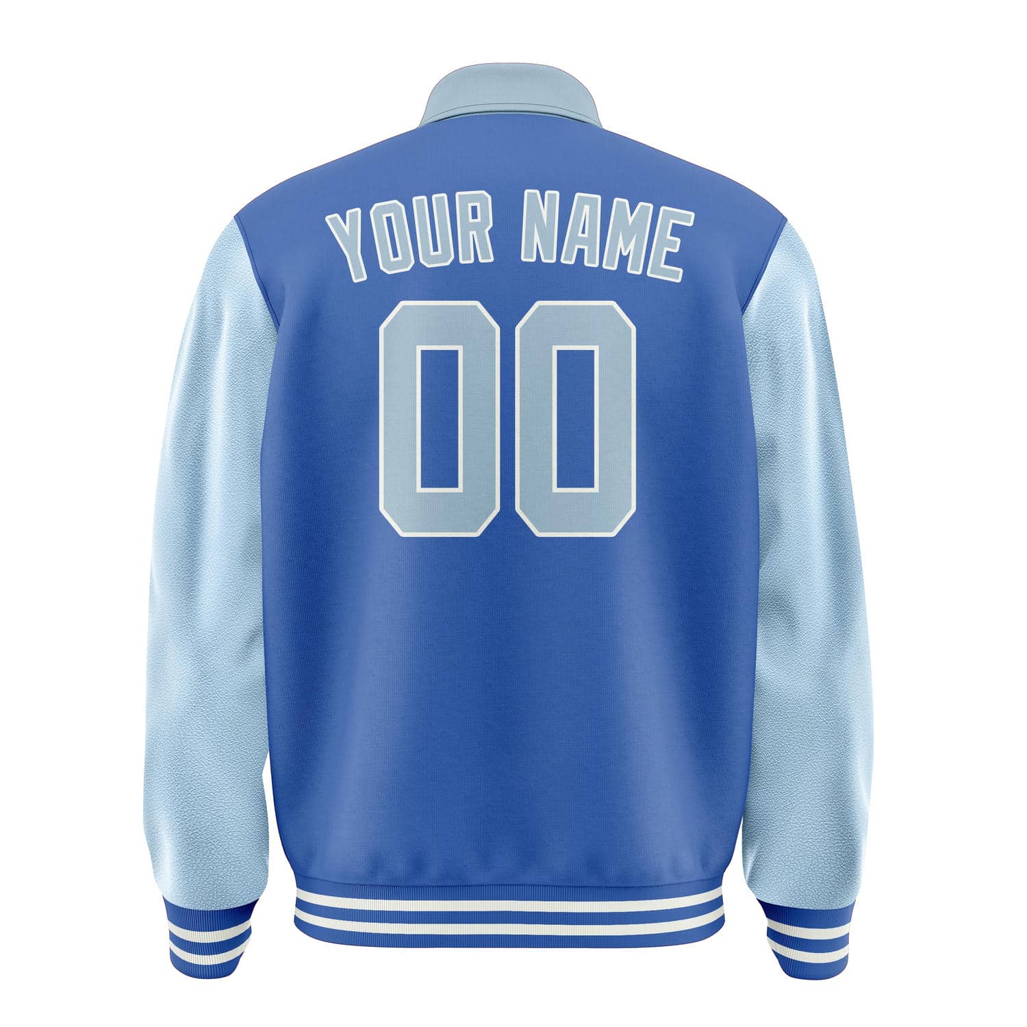 Custom Sky Blue Light Blue Jacket