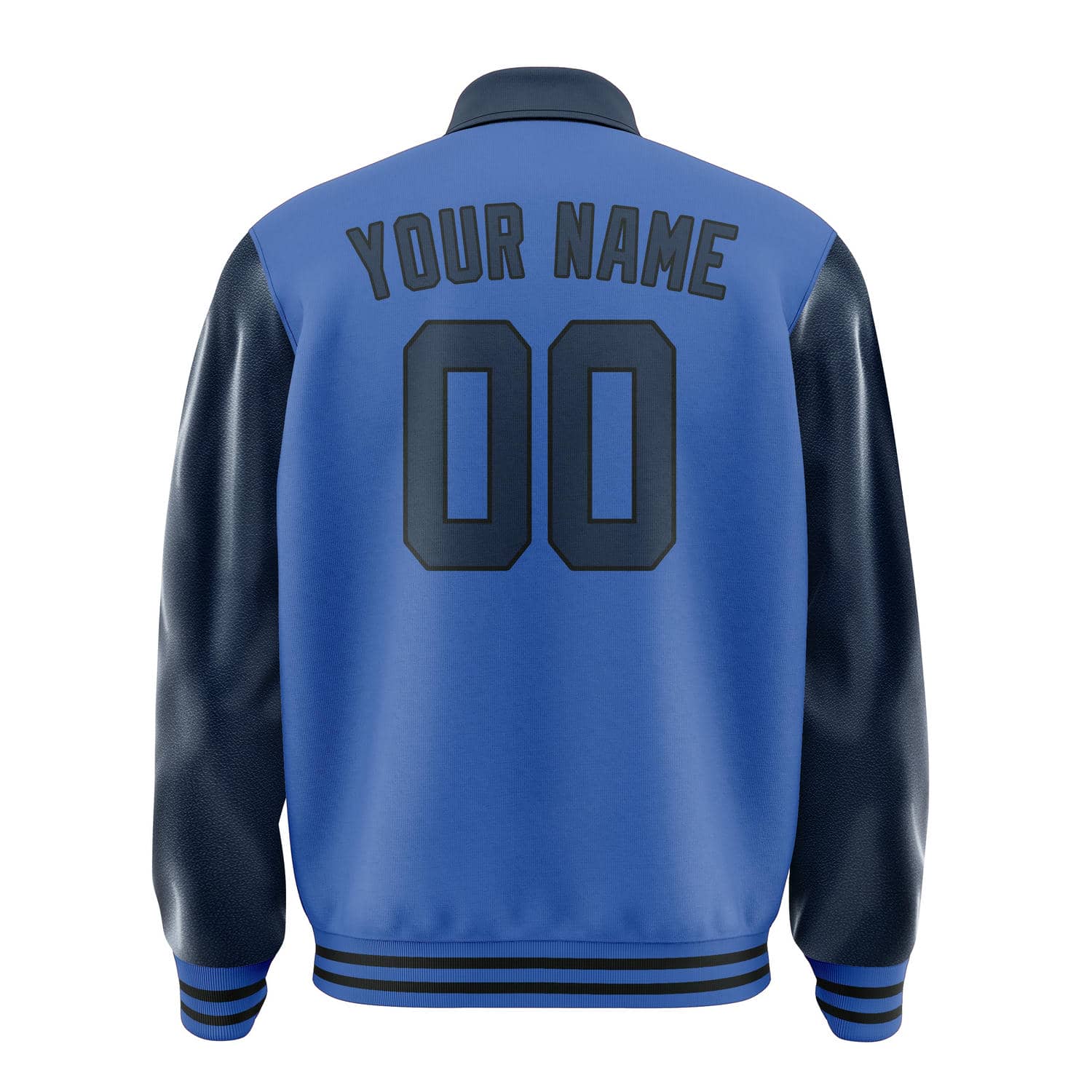Custom Sky Blue Blue Jacket