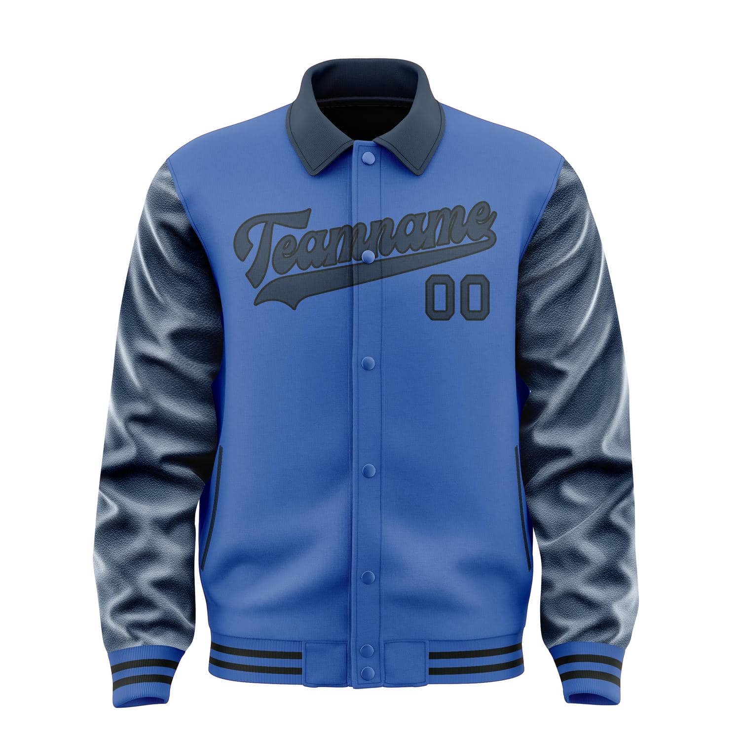 Custom Sky Blue Blue Jacket