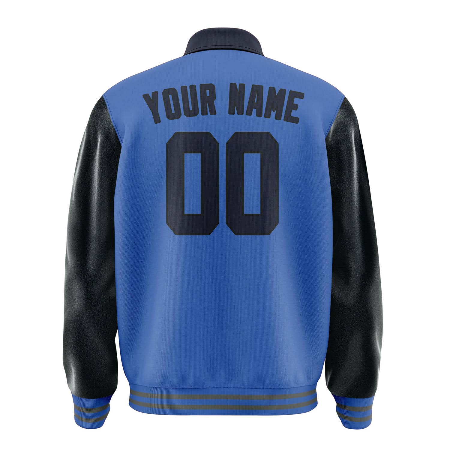 Custom Sky Blue Navy Jacket
