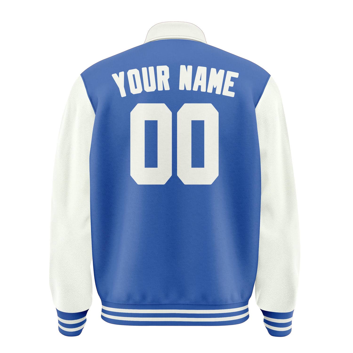 Custom Sky Blue White Jacket