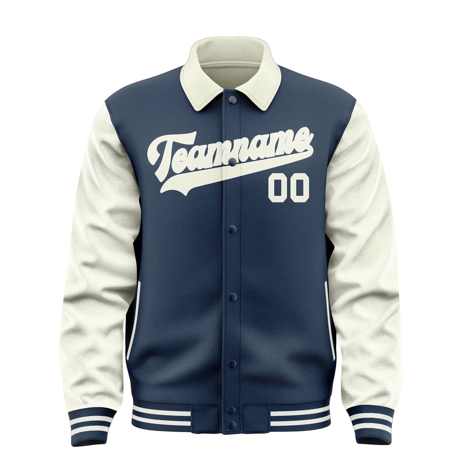 Custom Blue Cream Jacket