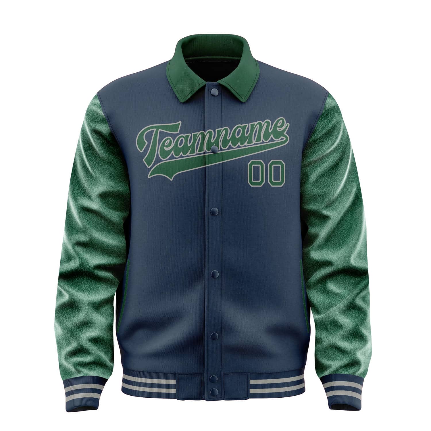 Custom Blue Green Jacket