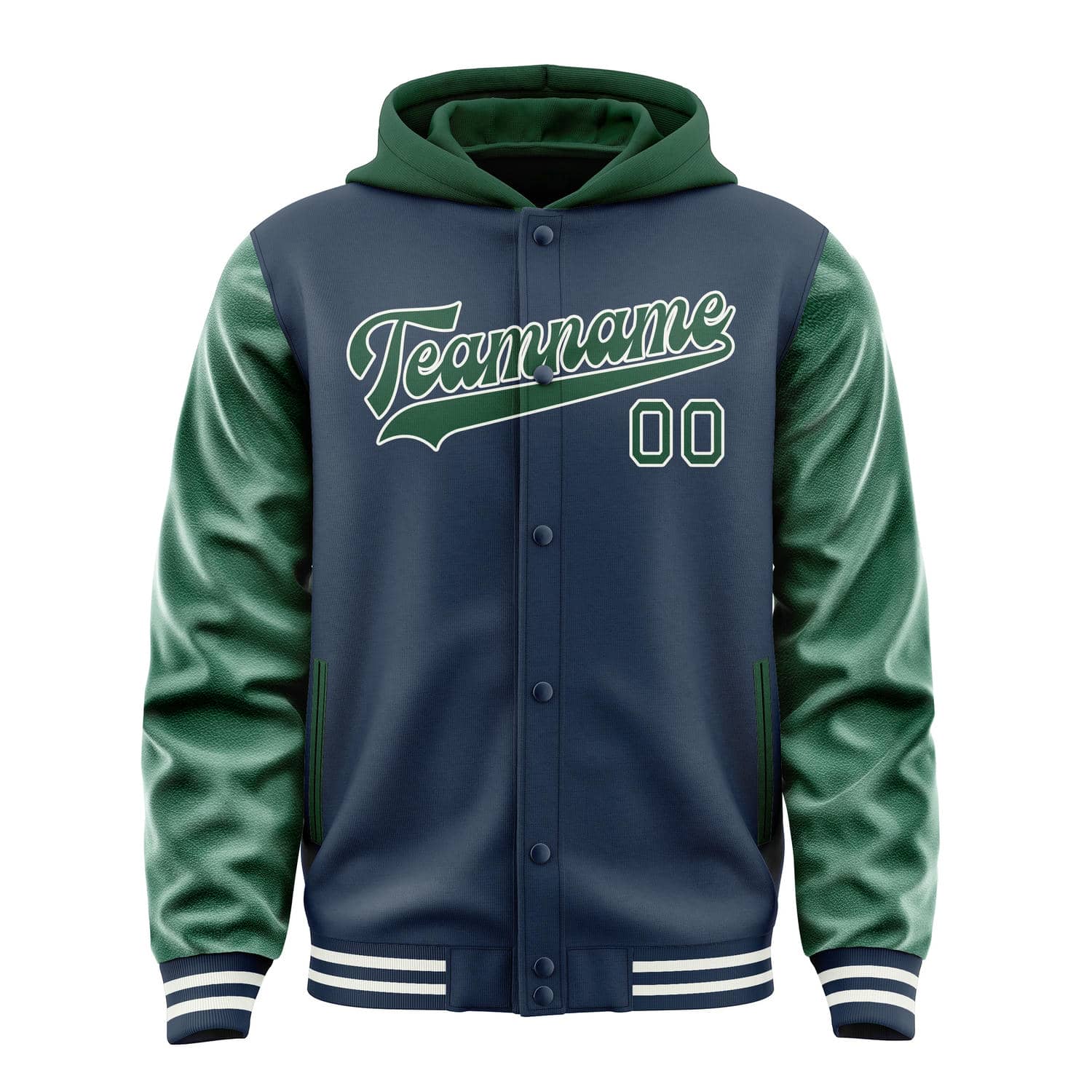 Custom Blue Green Jacket