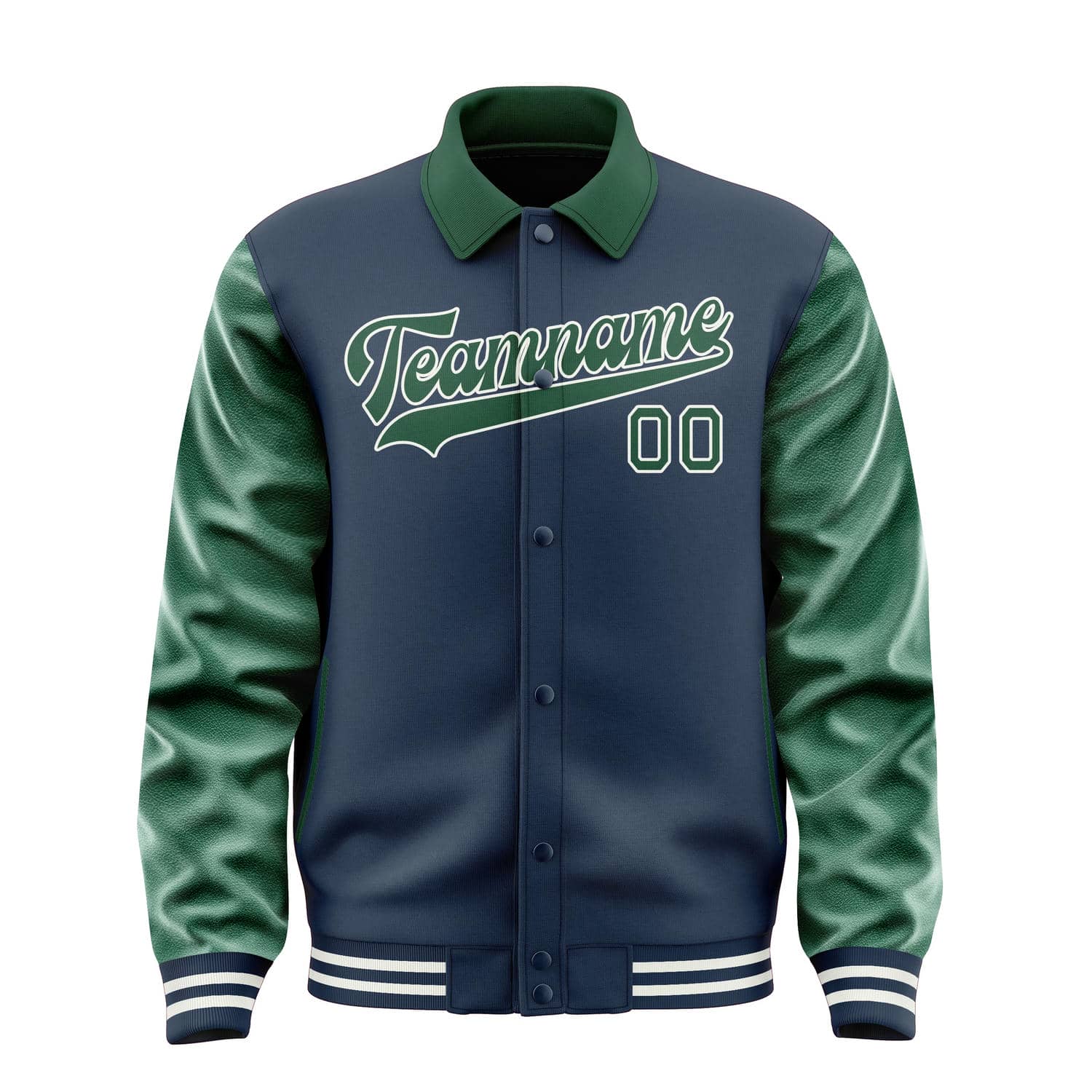 Custom Blue Green Jacket