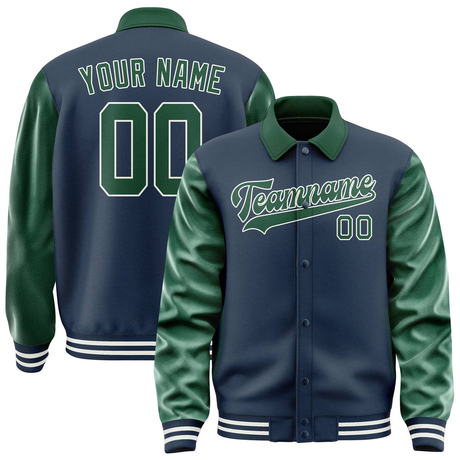 Custom Blue Green Jacket
