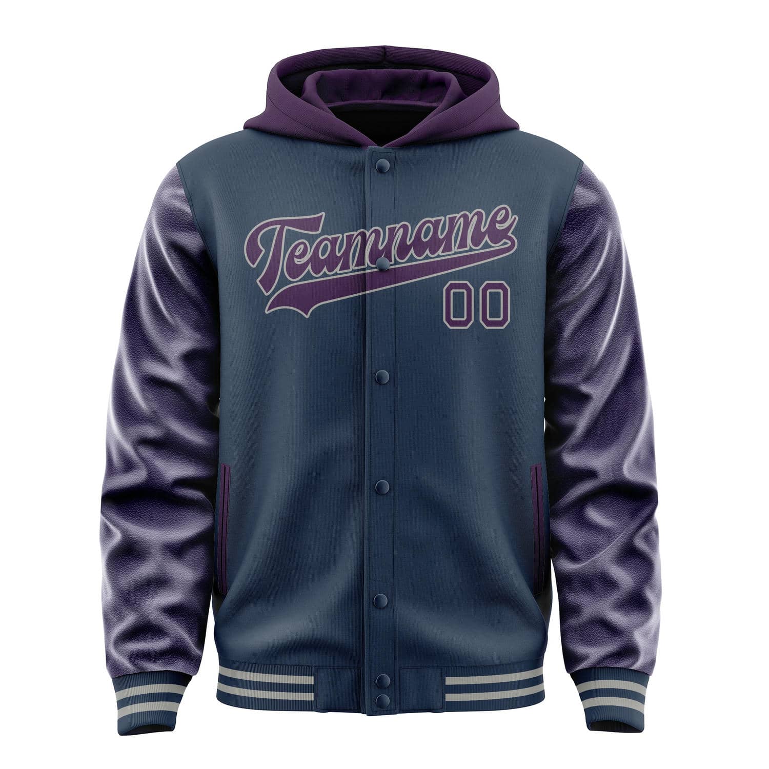 Custom Blue Purple Jacket