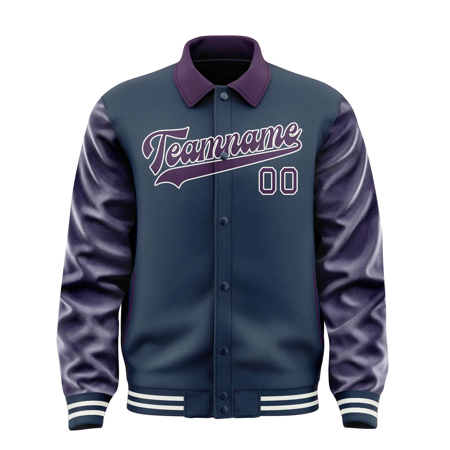 Custom Blue Purple Jacket