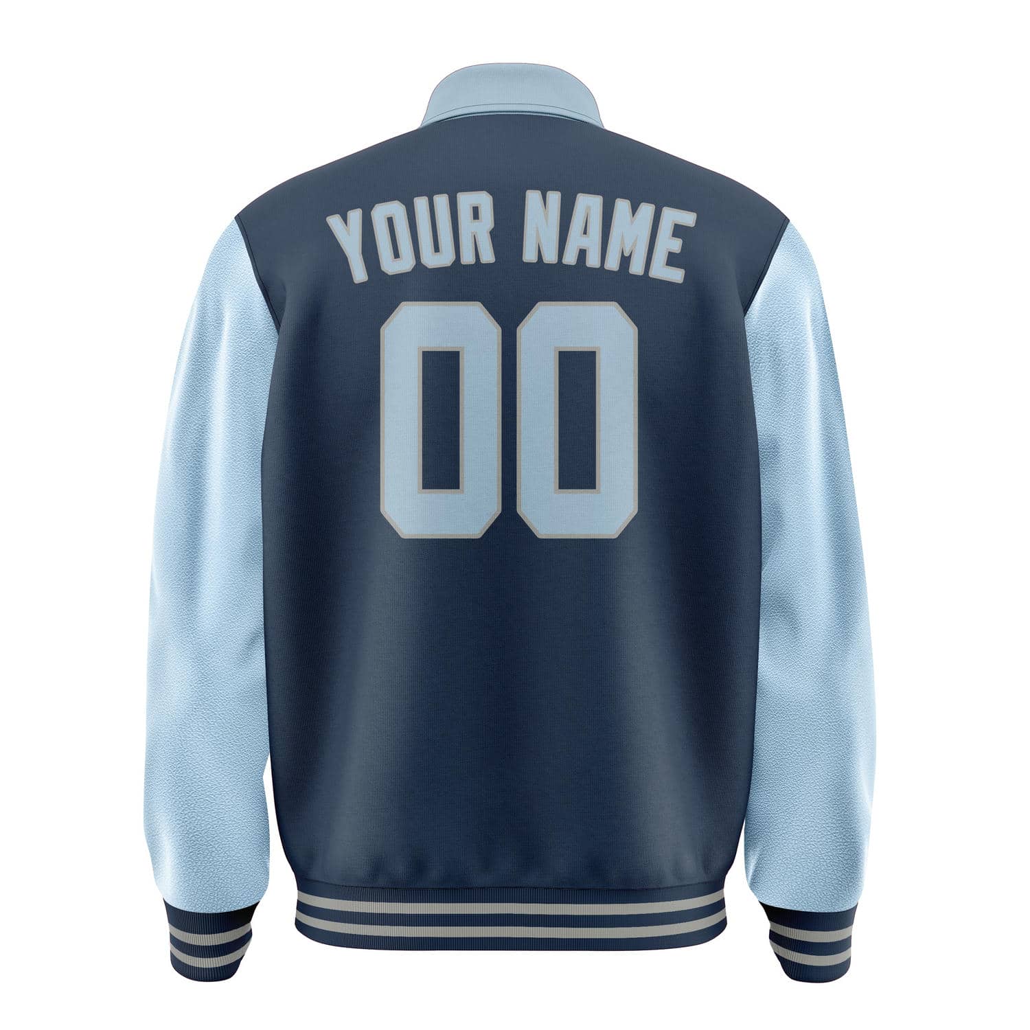 Custom Blue Light Blue Jacket