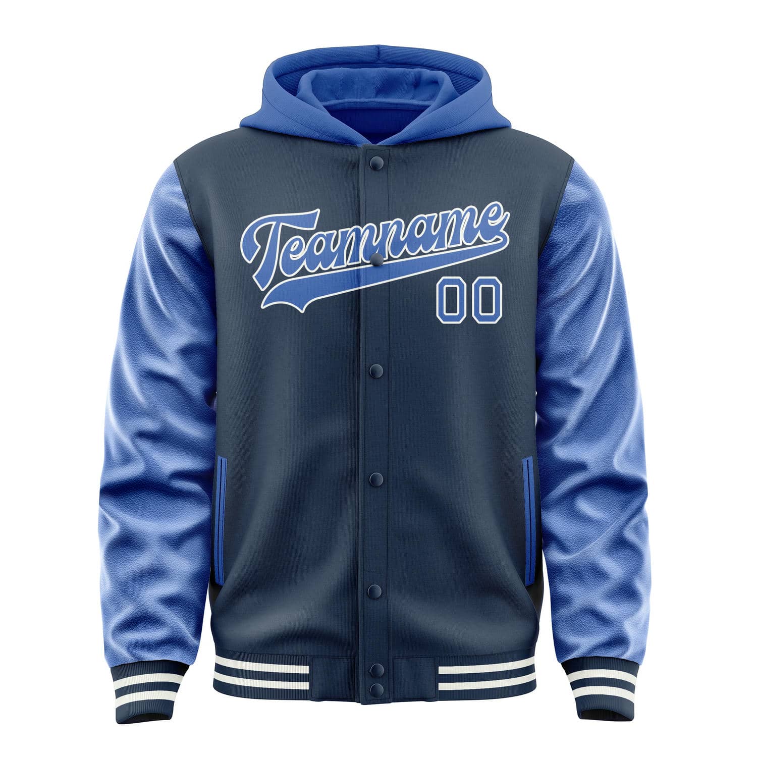 Custom Blue Sky Blue Jacket