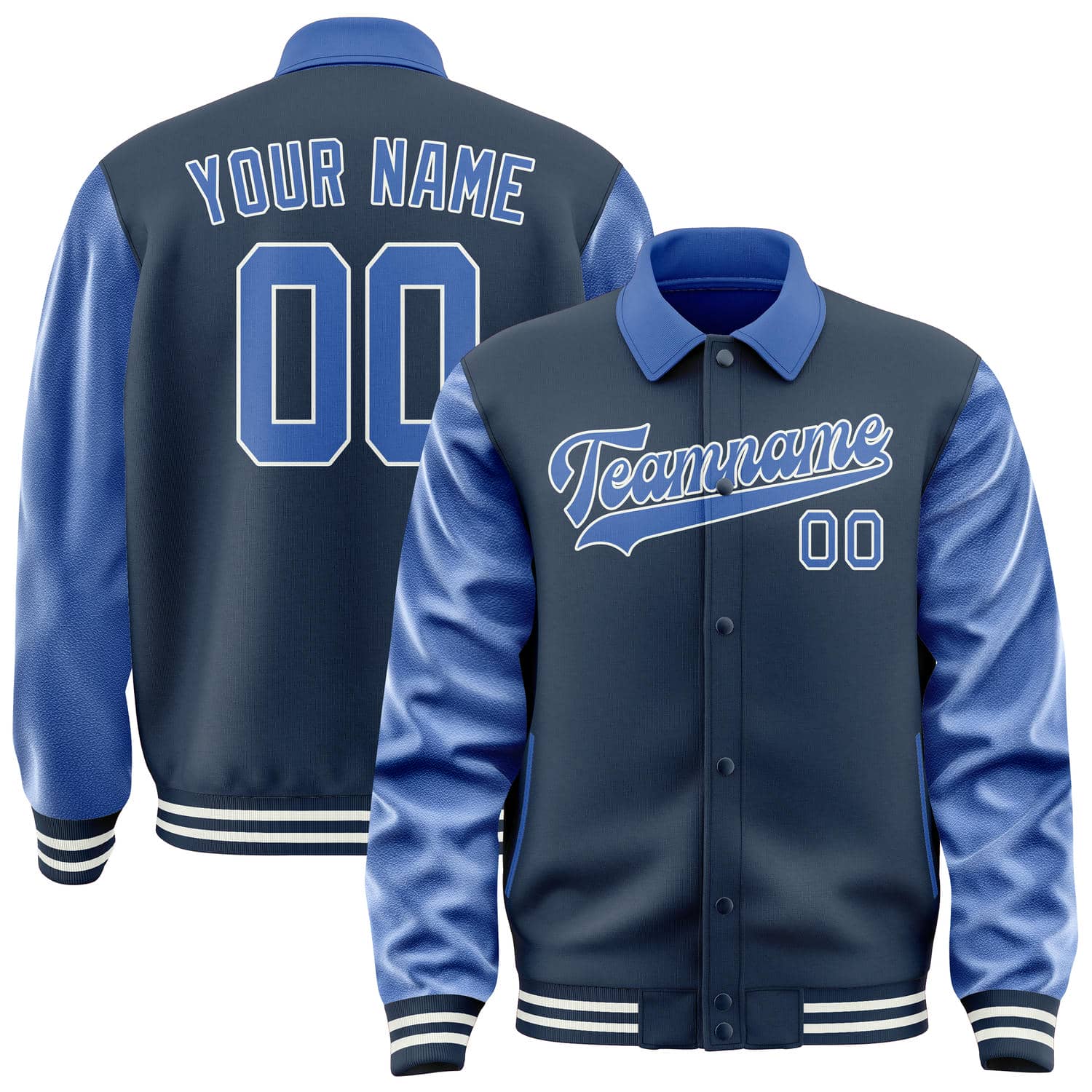 Custom Blue Sky Blue Jacket