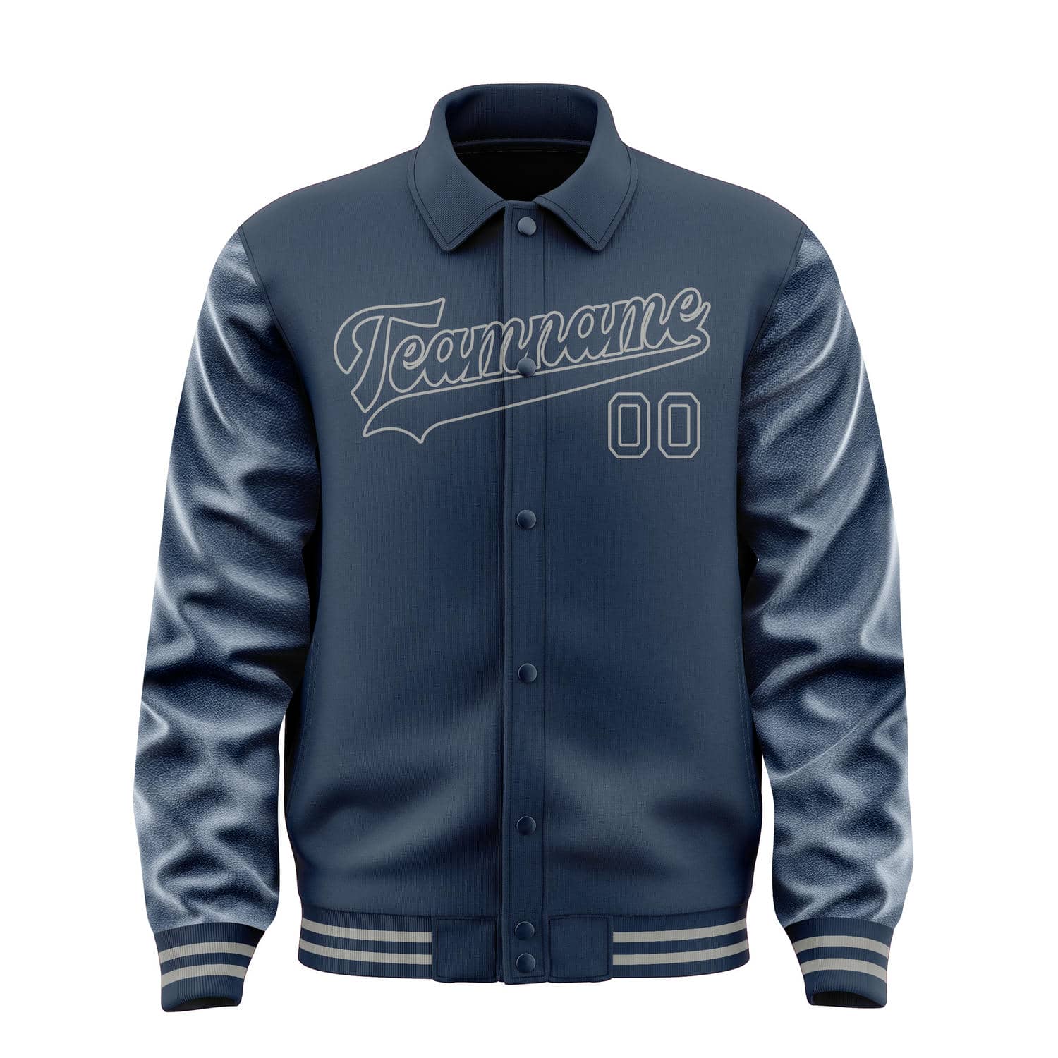 Custom Blue Blue Jacket