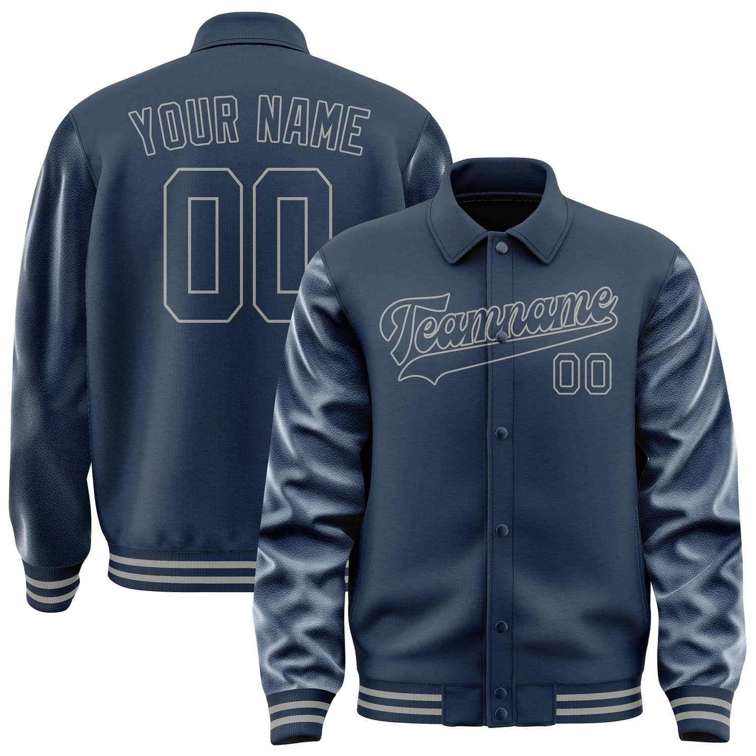 Custom Blue Blue Jacket
