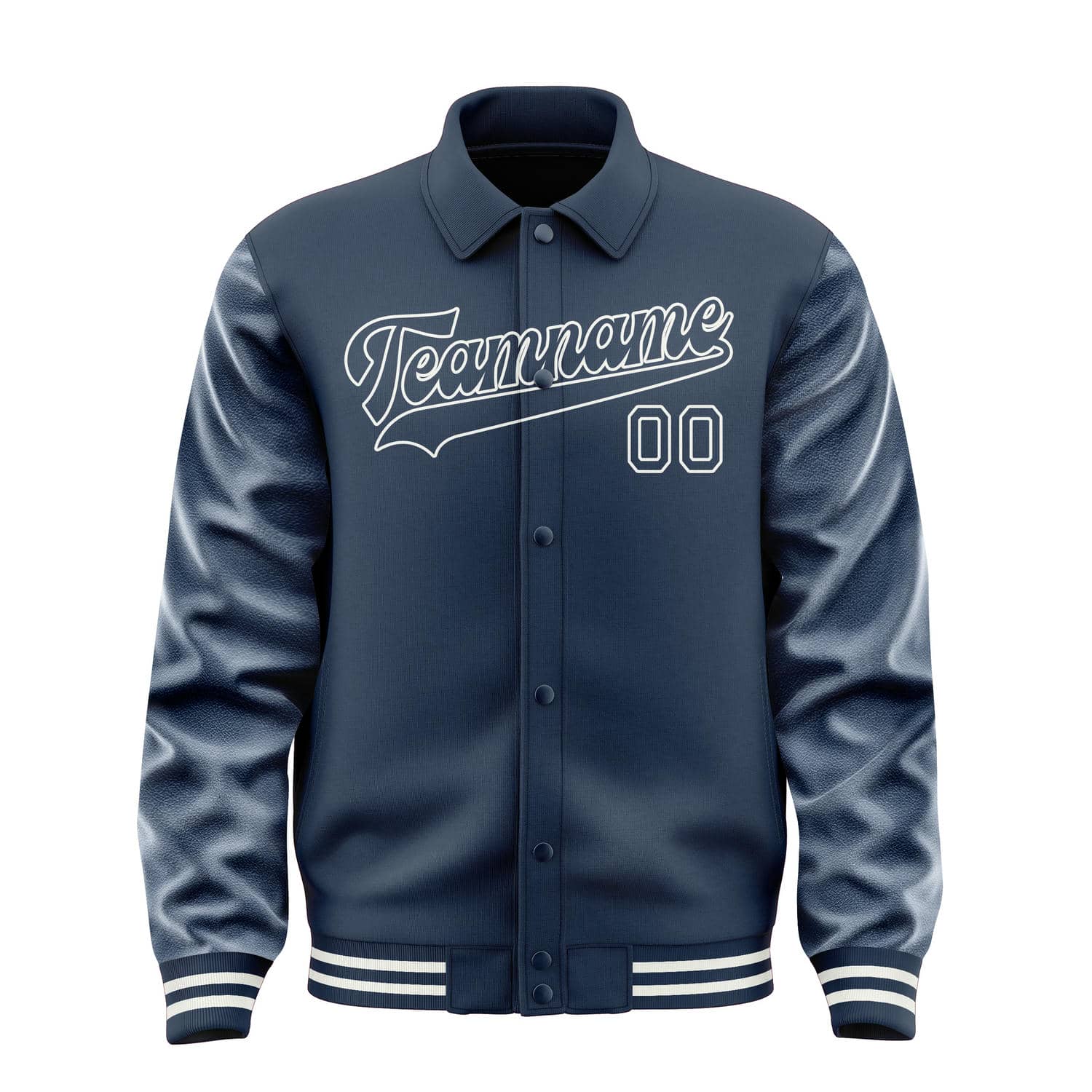Custom Blue Blue Jacket