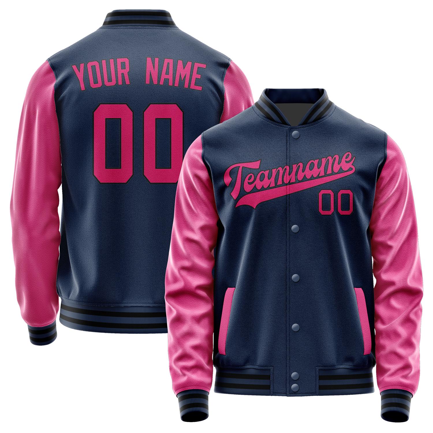 Custom Blue Pink Jacket JA1010131017B31713