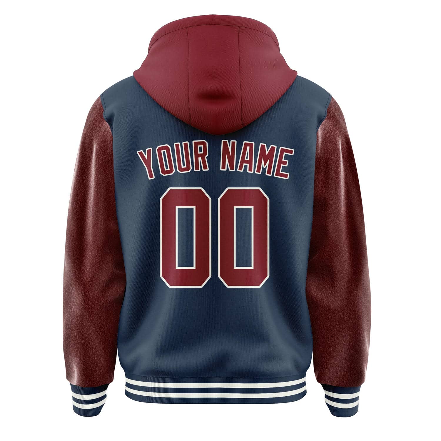 Custom Blue Crimson Red Jacket