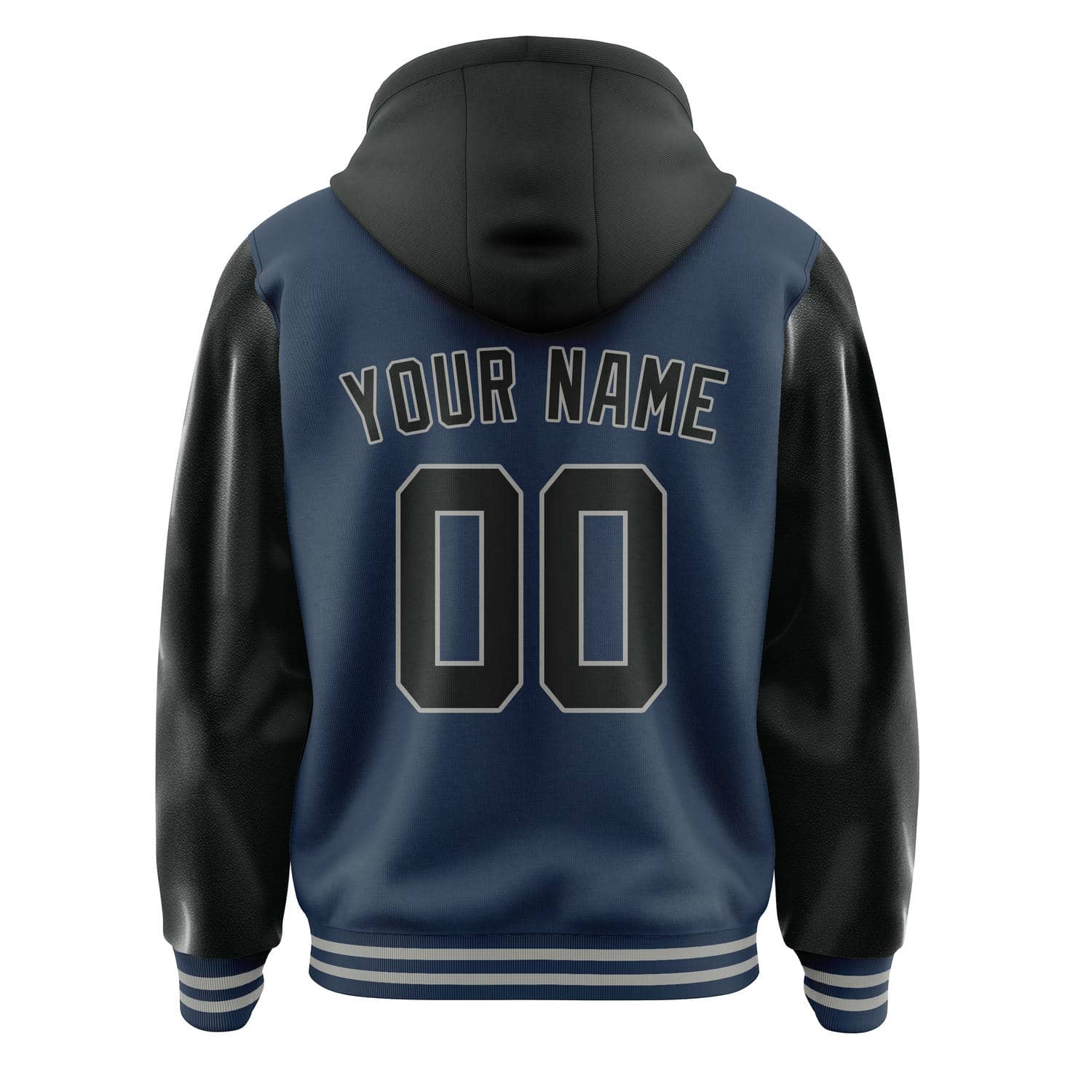 Custom Blue Black Jacket