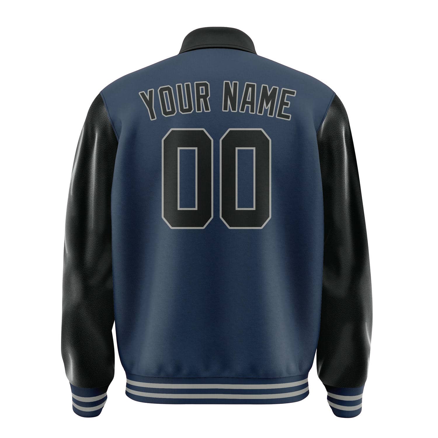 Custom Blue Black Jacket