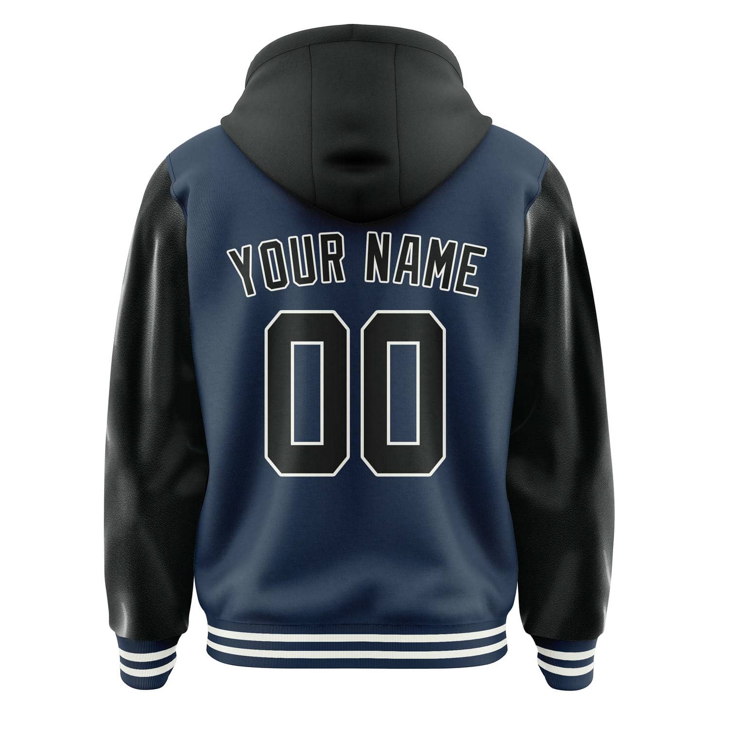 Custom Blue Black Jacket