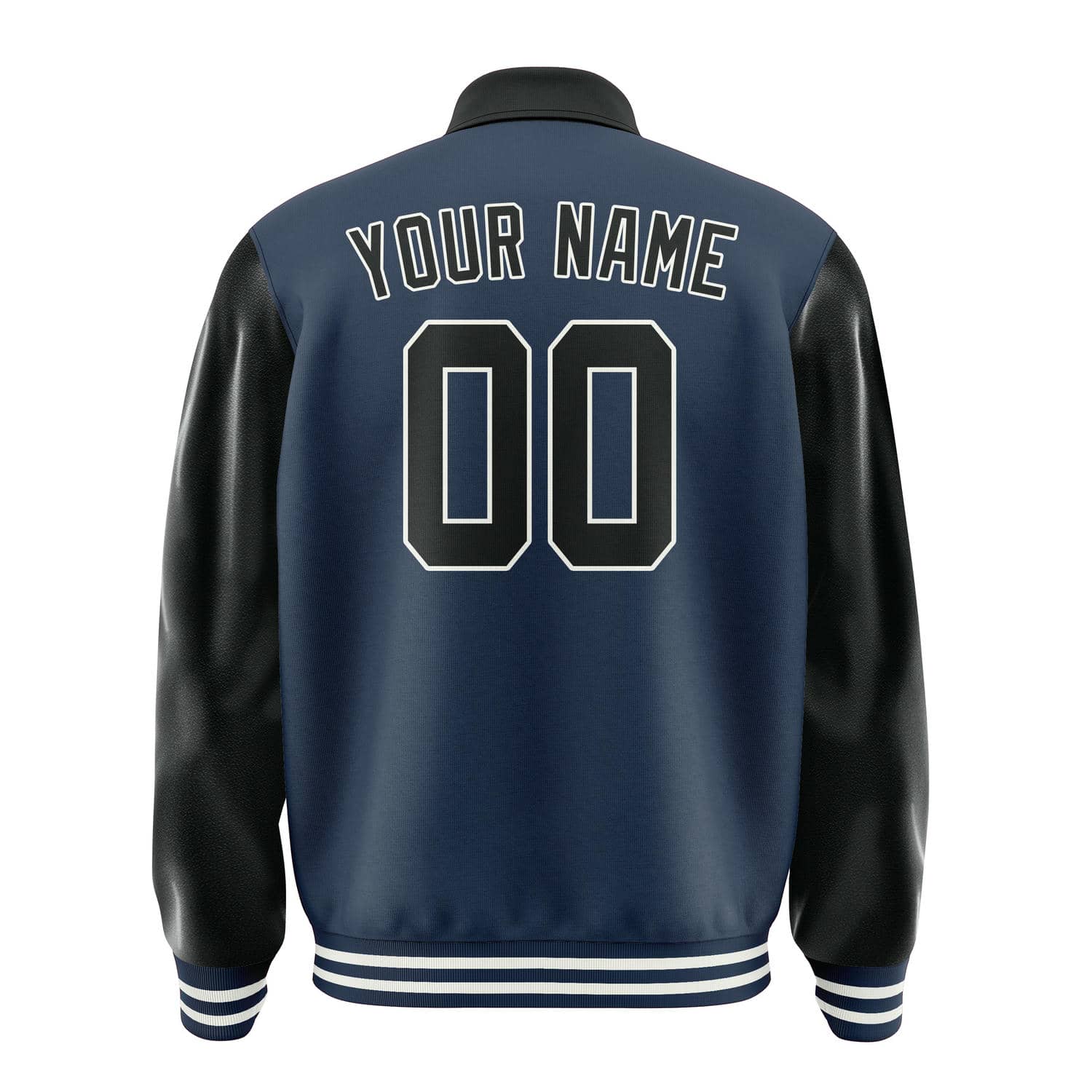 Custom Blue Black Jacket