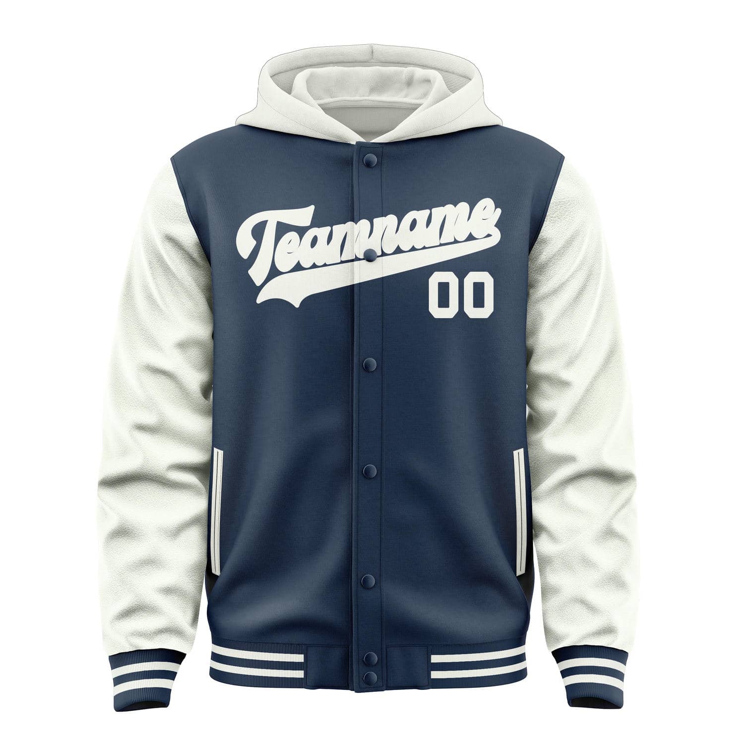 Custom Blue White Jacket