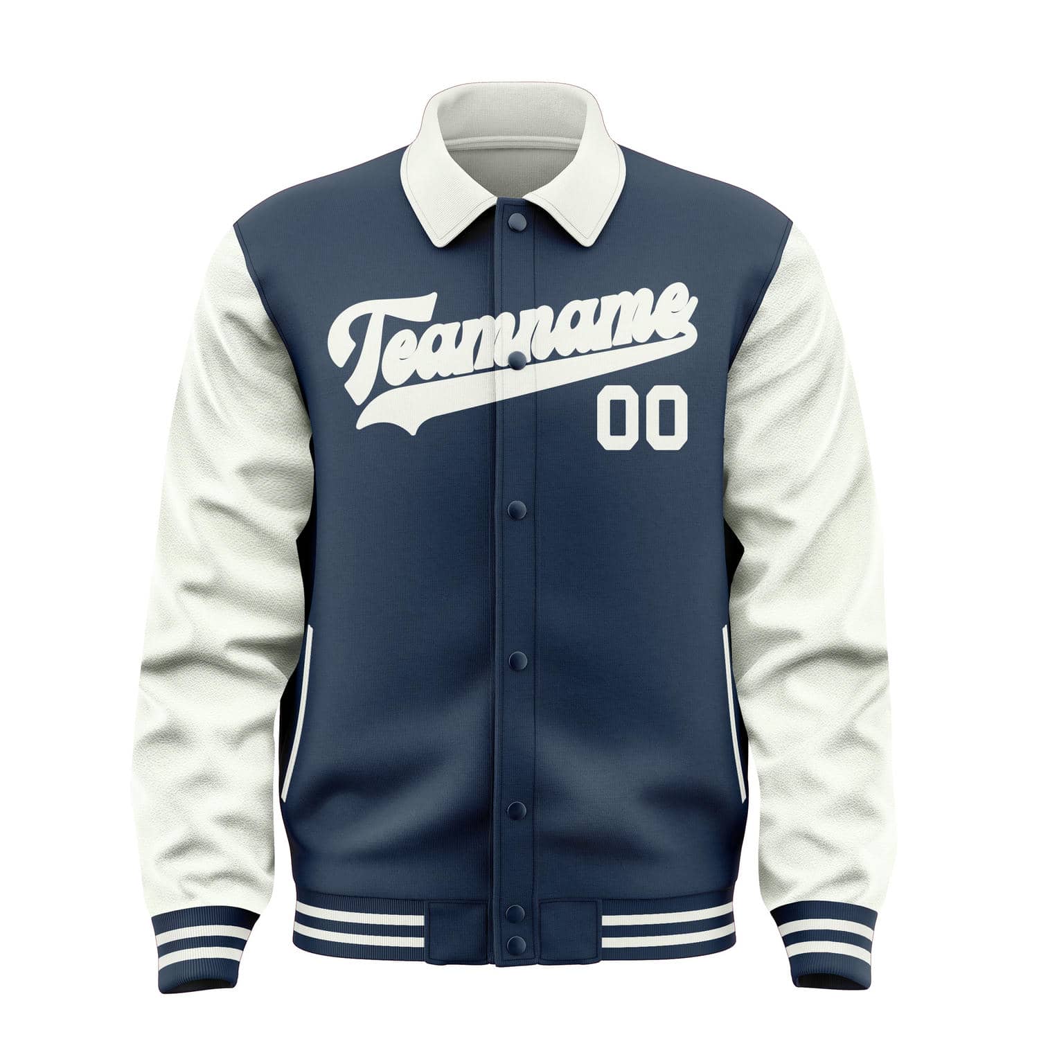 Custom Blue White Jacket