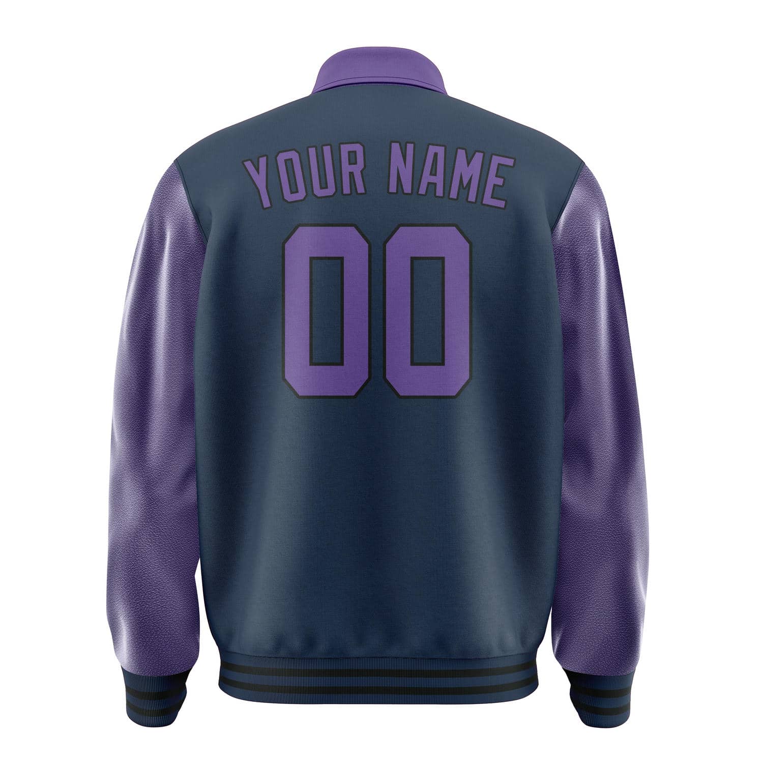 Custom Blue Light Purple Jacket