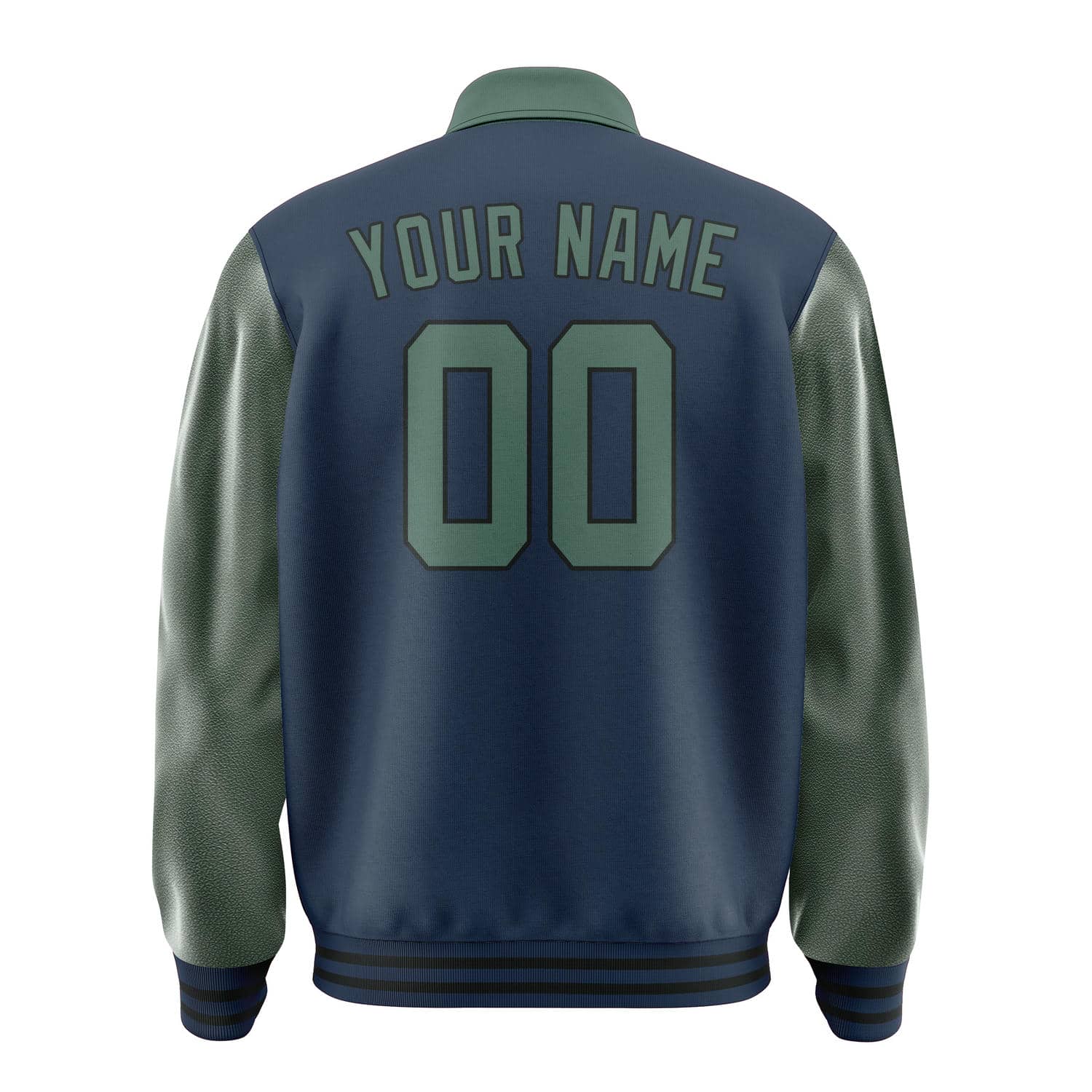 Custom Blue Blue Green Jacket
