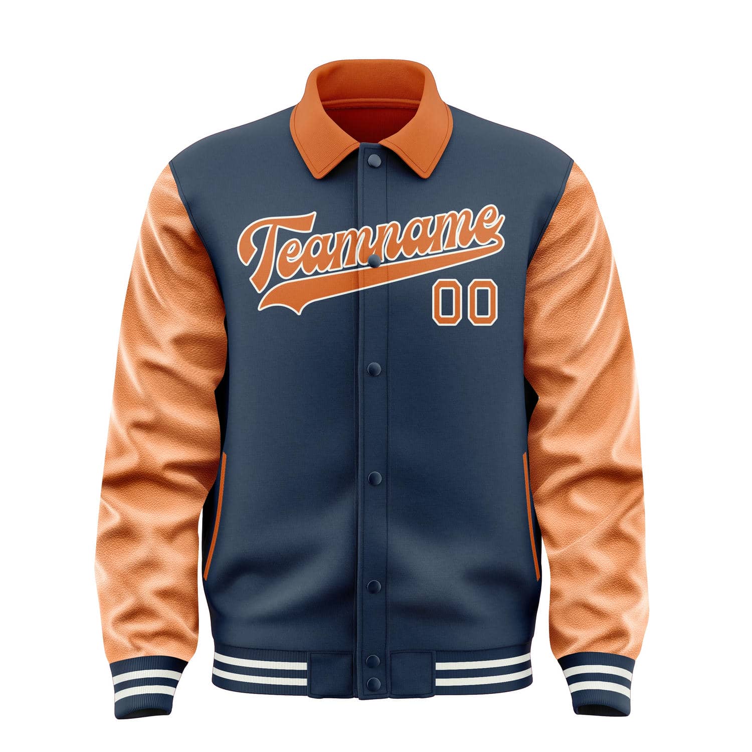 Custom Blue Orange Jacket