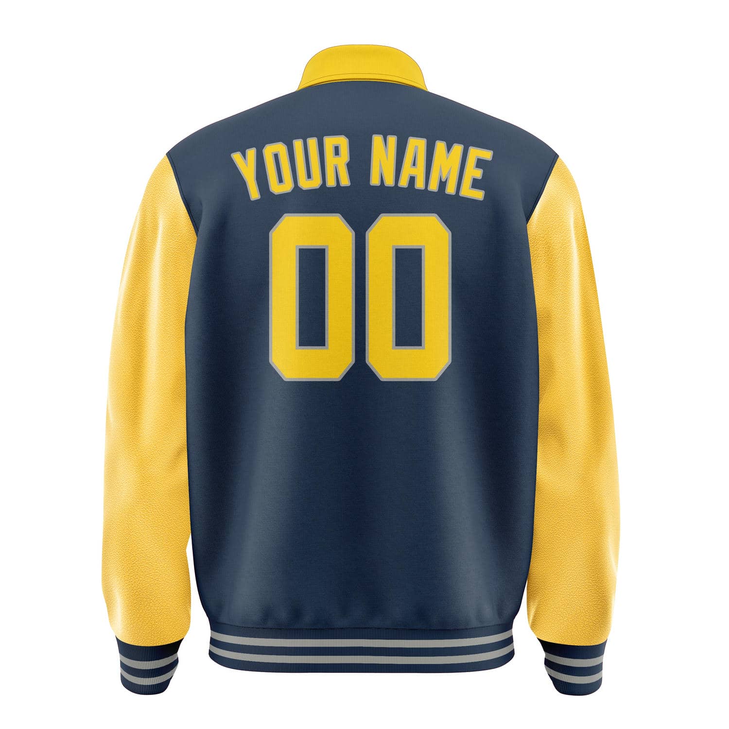 Custom Blue Gold Jacket