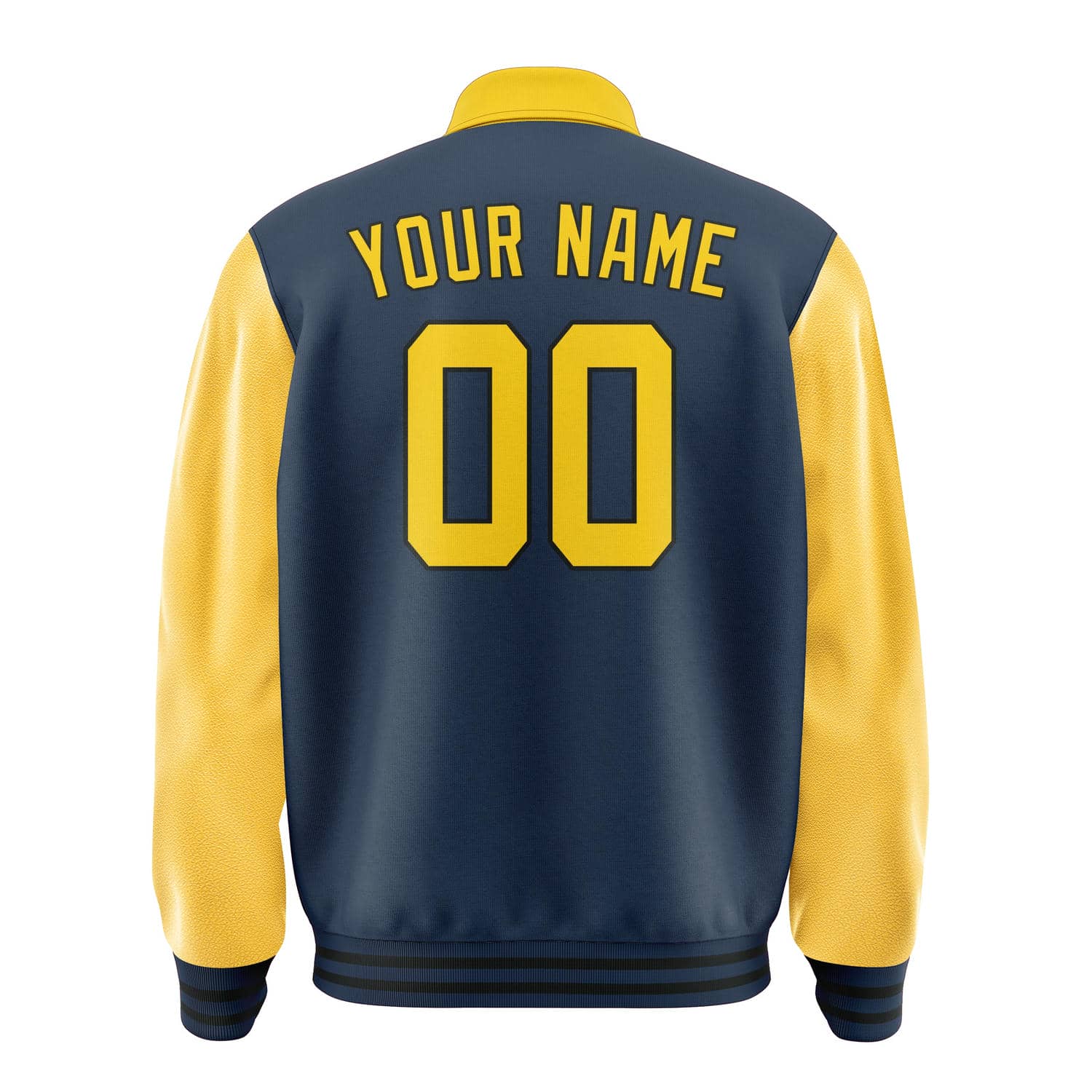 Custom Blue Gold Jacket