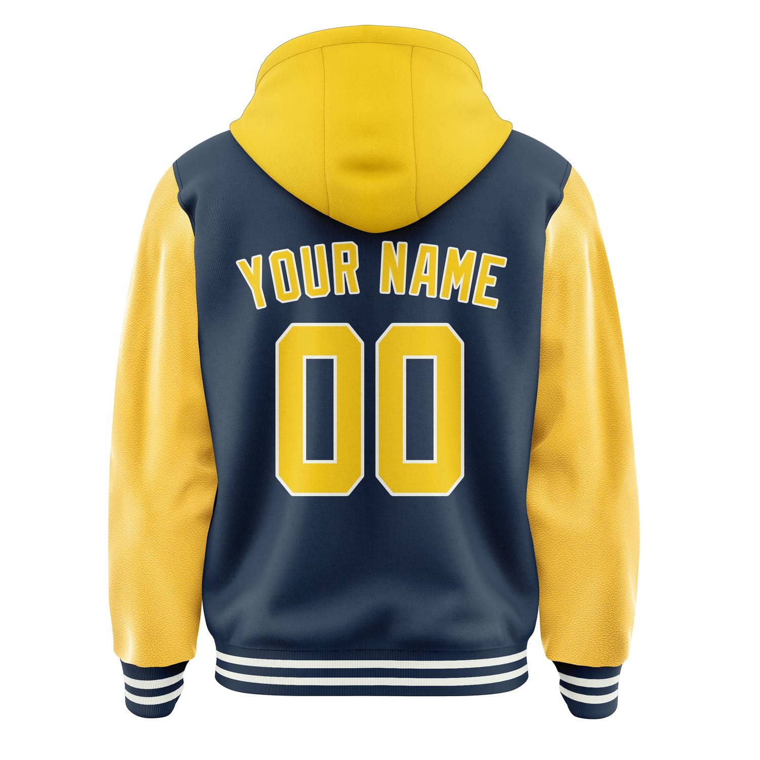 Custom Blue Gold Jacket
