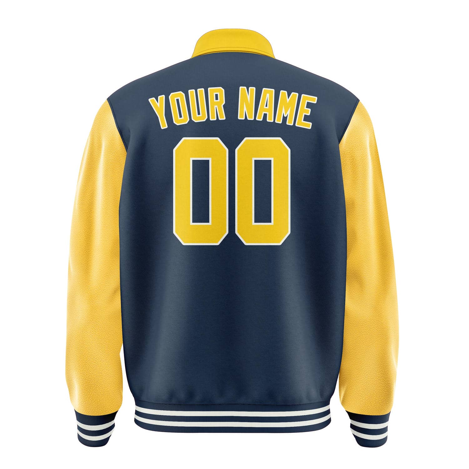 Custom Blue Gold Jacket