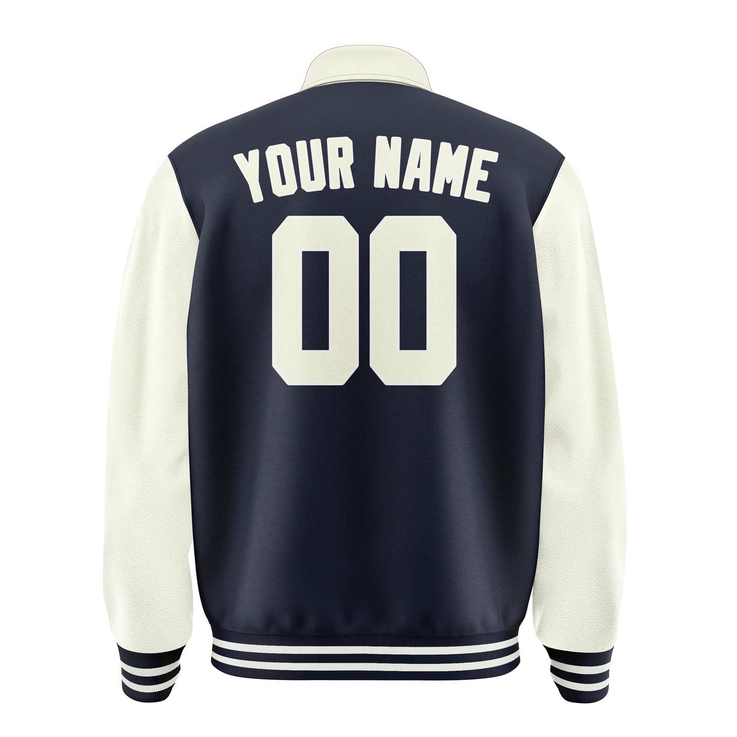 Custom Navy Cream Jacket