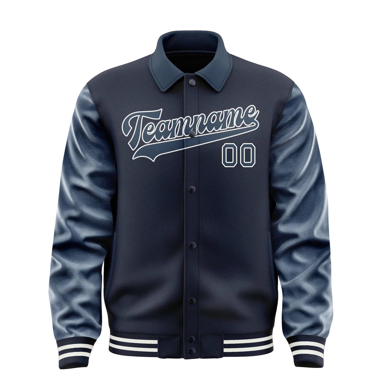 Custom Navy Blue Jacket