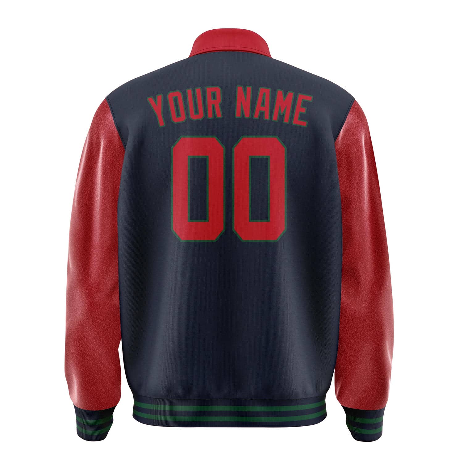 Custom Navy Red Jacket