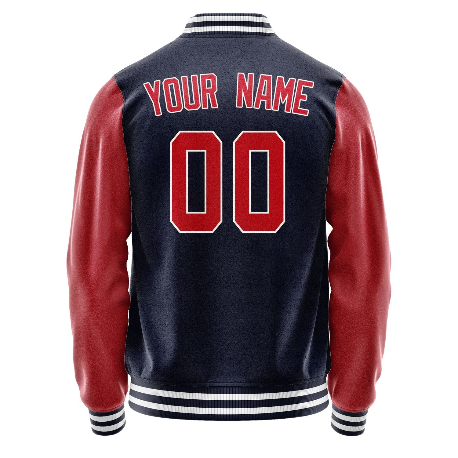 Custom Navy Red Jacket JA1111141118B31814