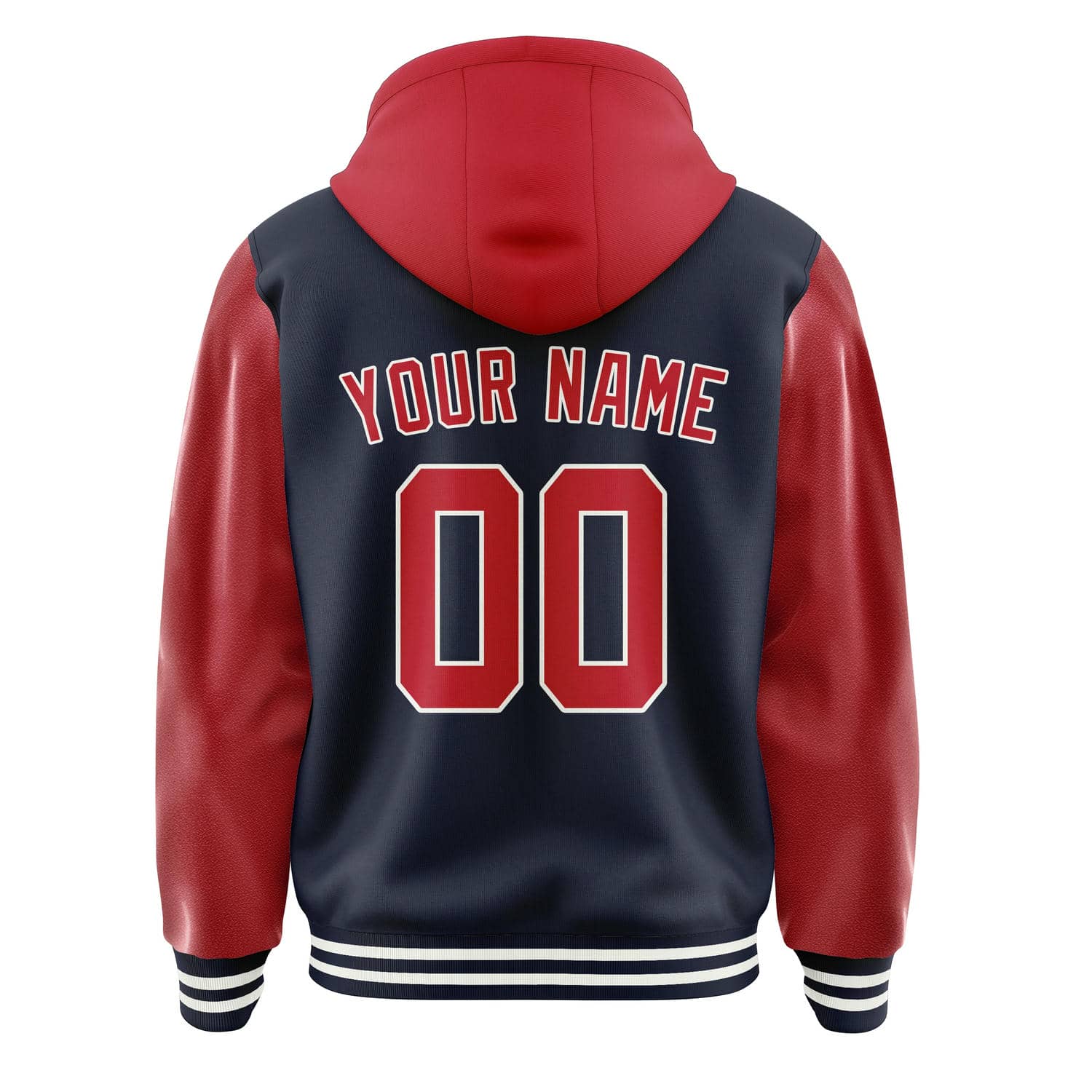 Custom Navy Red Jacket