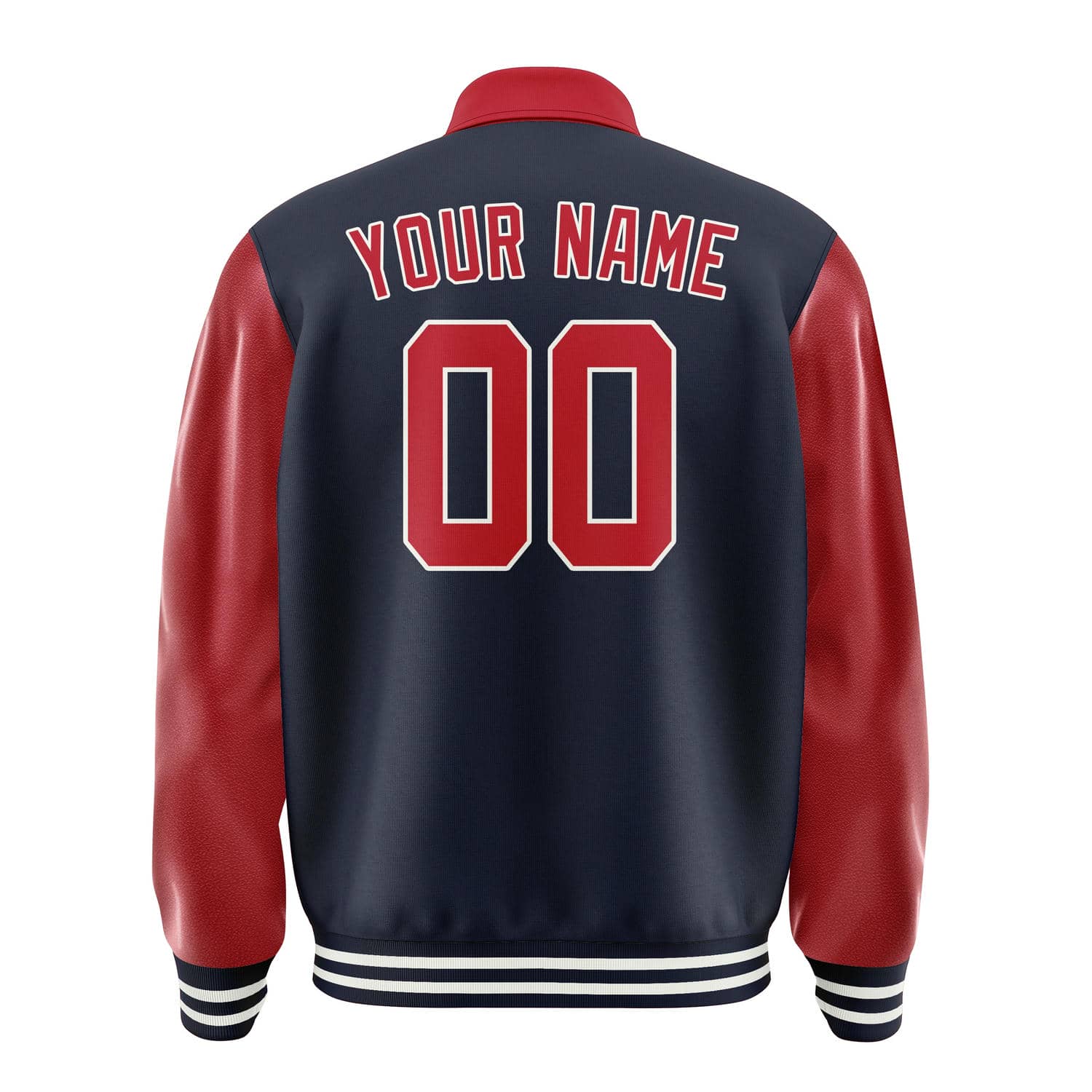 Custom Navy Red Jacket