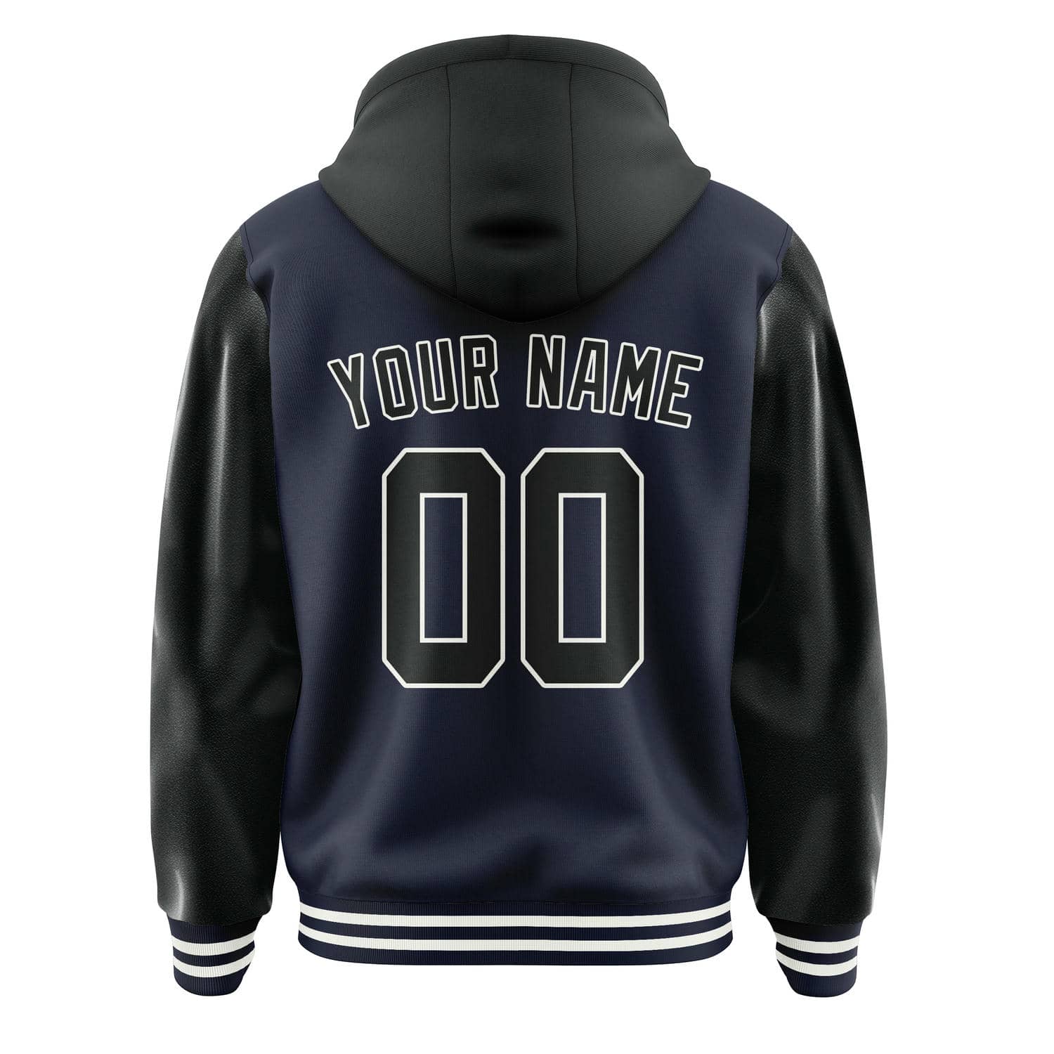 Custom Navy Black Jacket