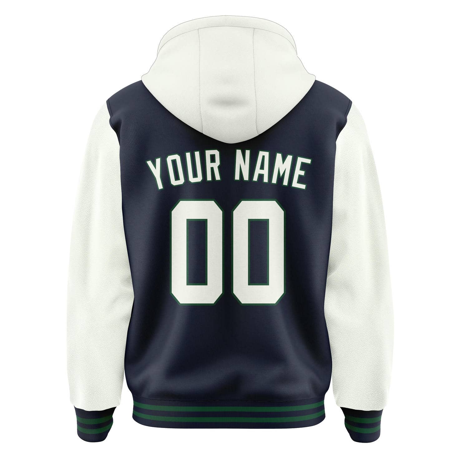 Custom Navy White Jacket