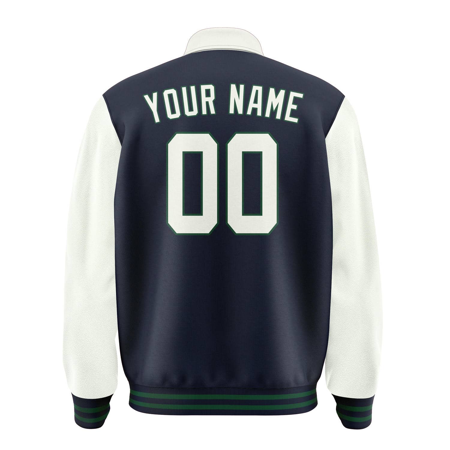 Custom Navy White Jacket