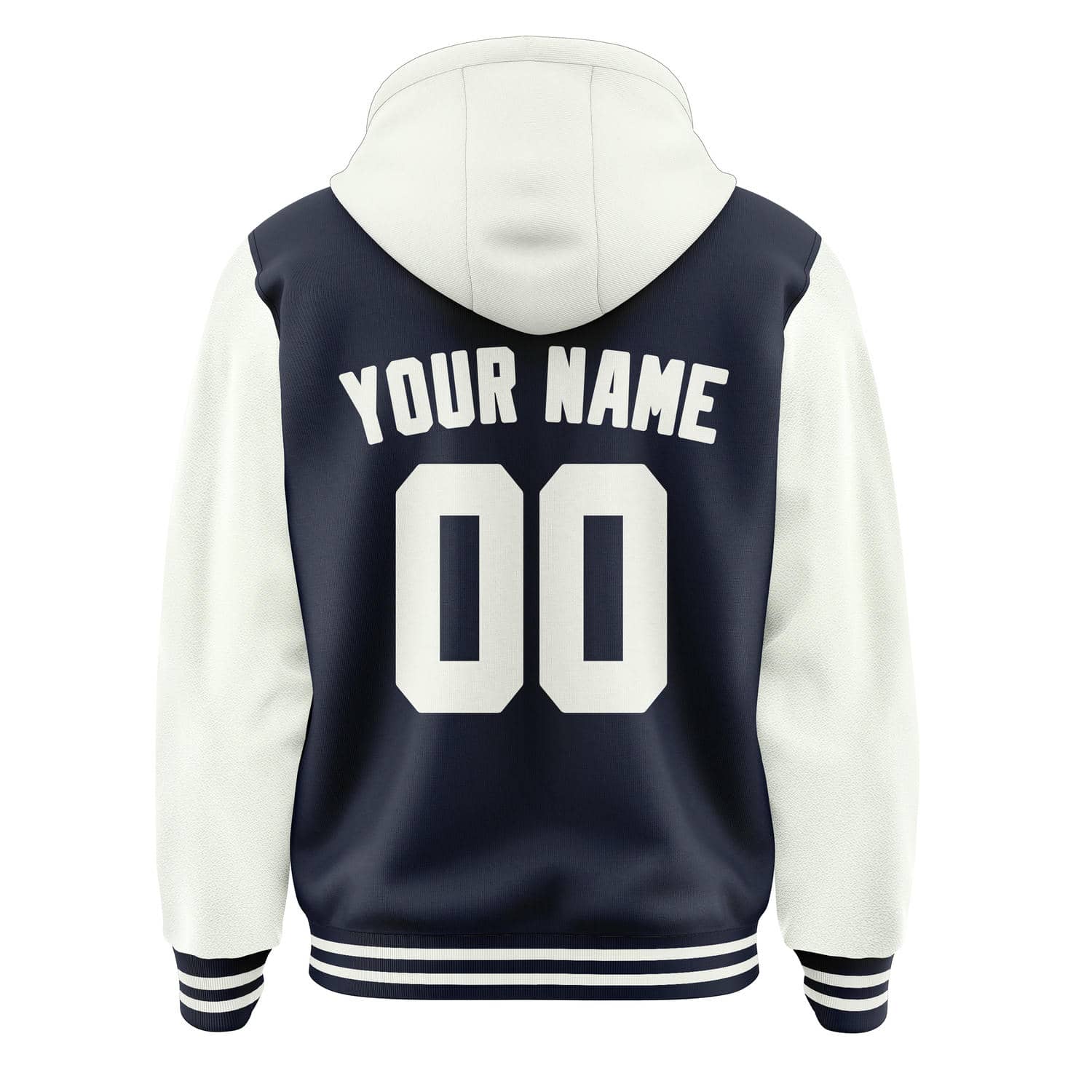 Custom Navy White Jacket