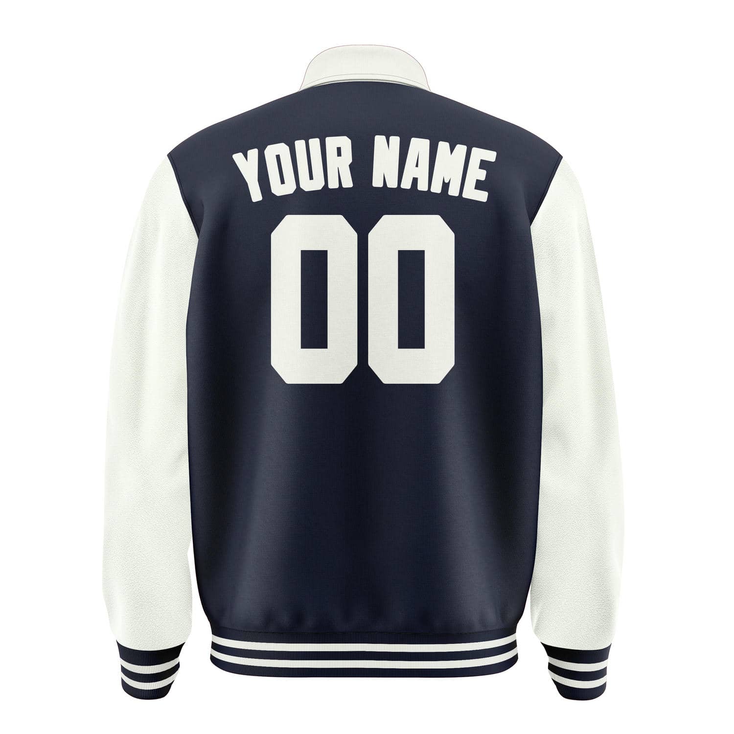 Custom Navy White Jacket