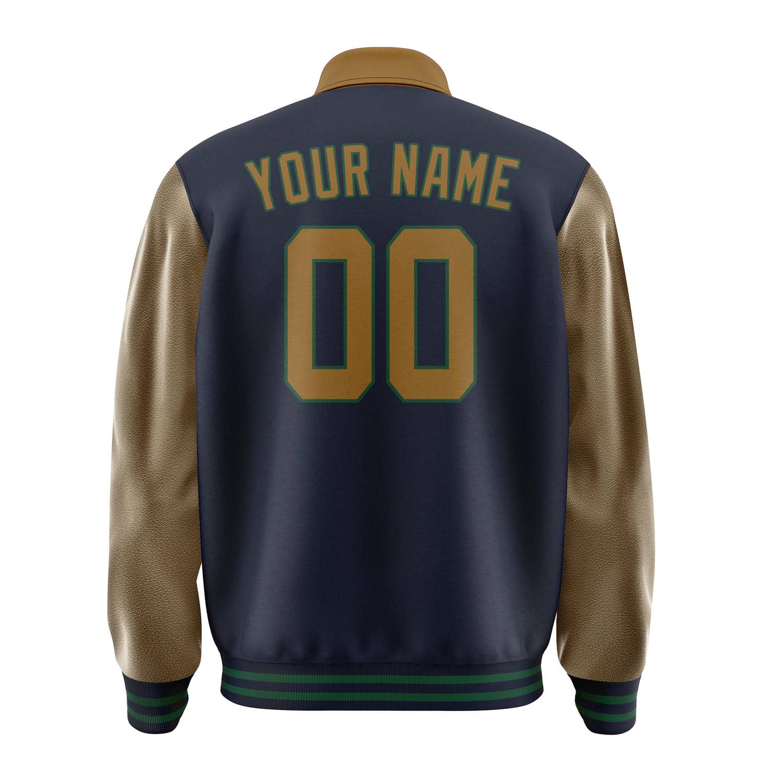 Custom Navy Khaki Jacket